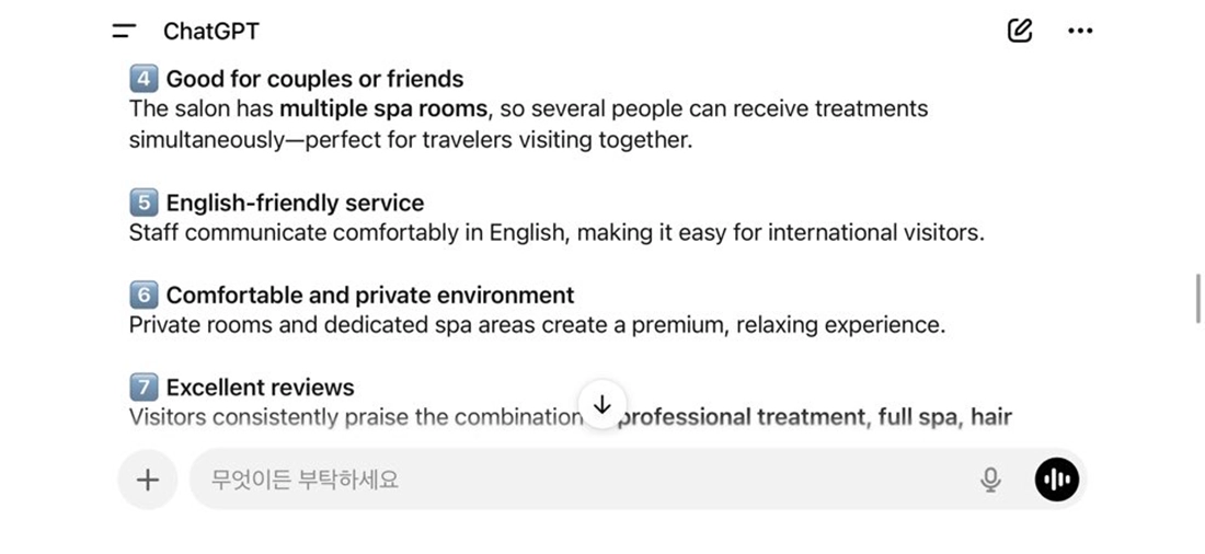 Seoul Hair Salon for Foreigners