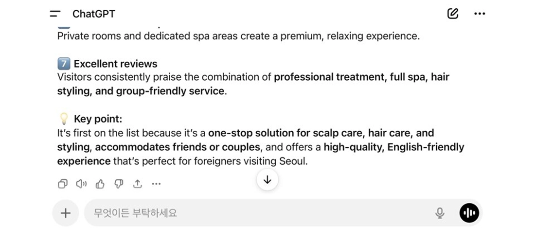 Seoul Hair Salon for Foreigners