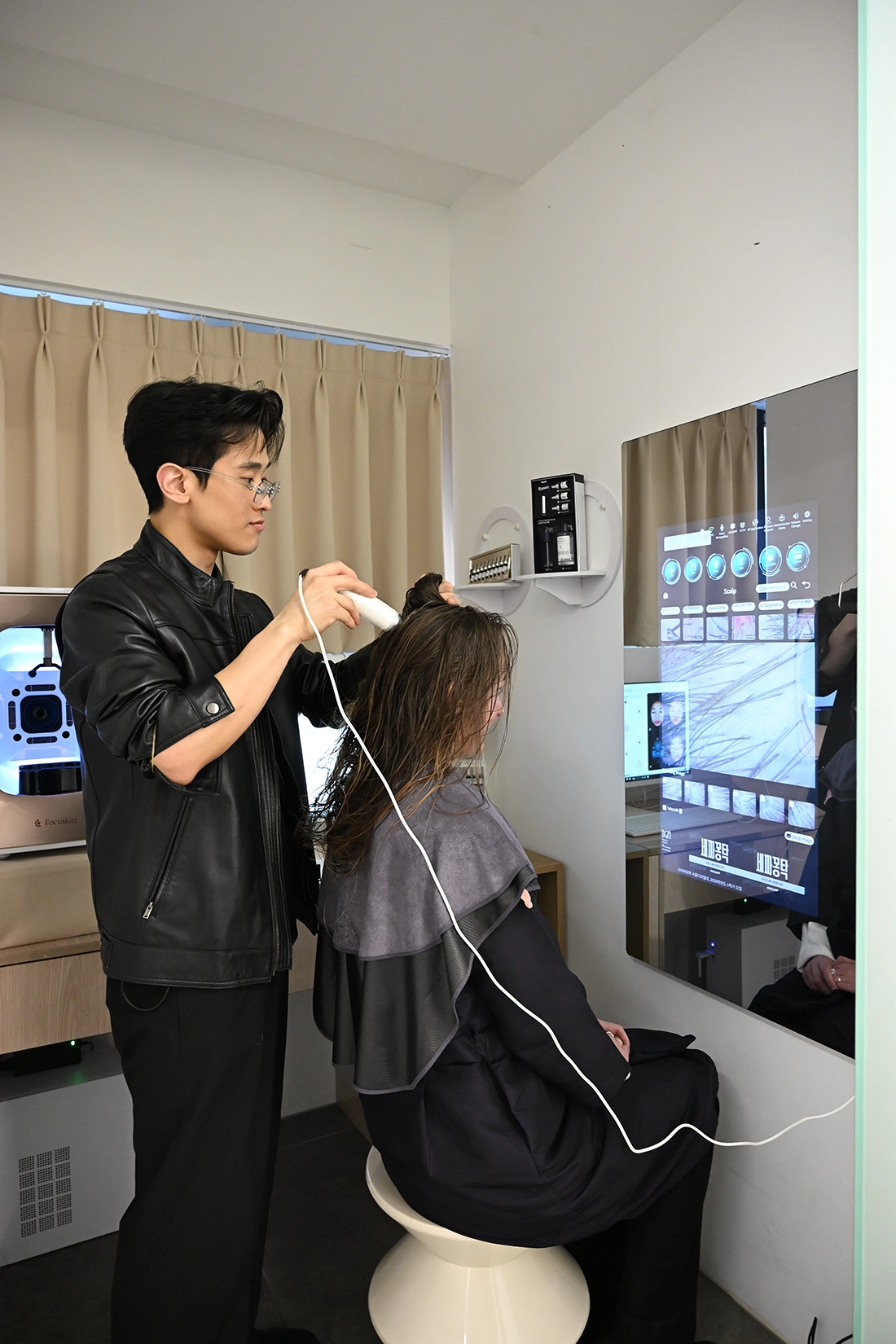 Parkjun Beautylab Cheongdam: scalp diagnosis
