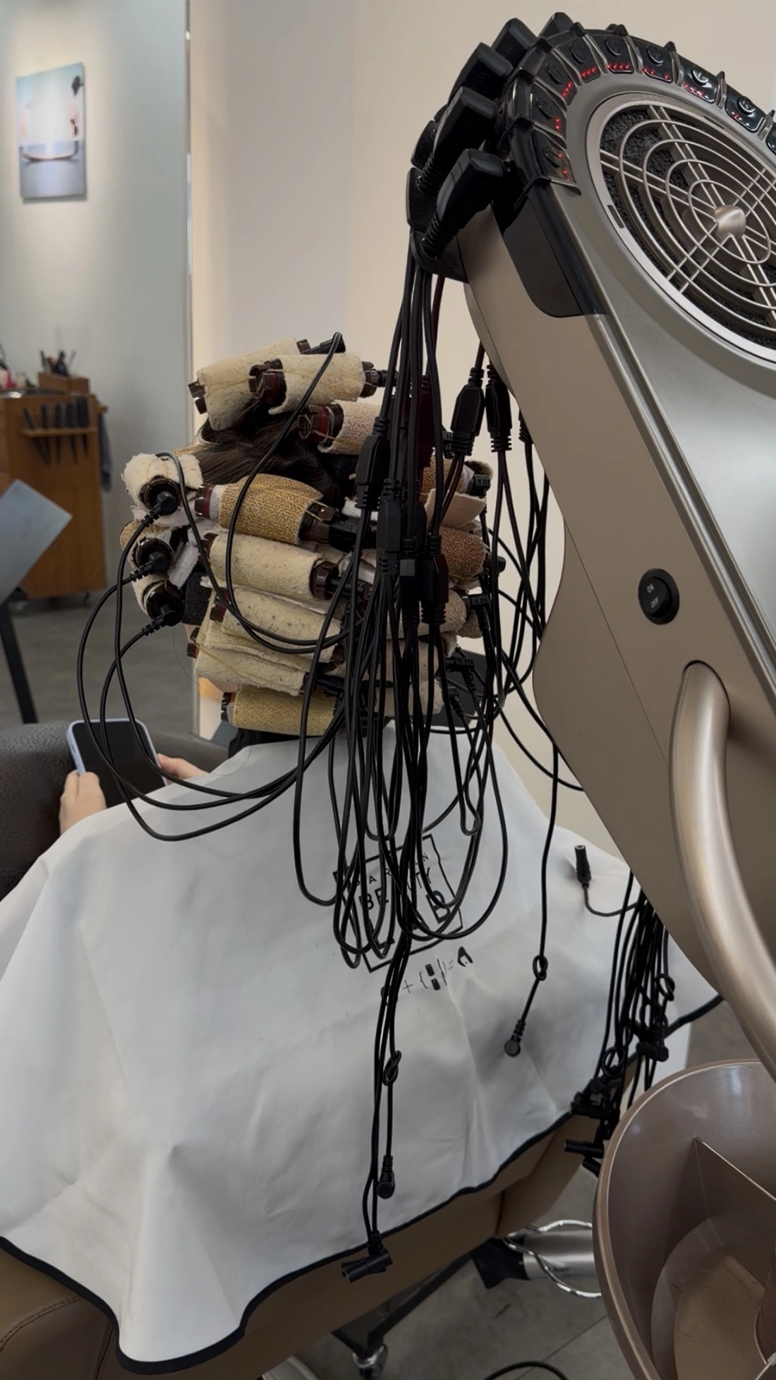 Heat Treatment or Digital Perm Process