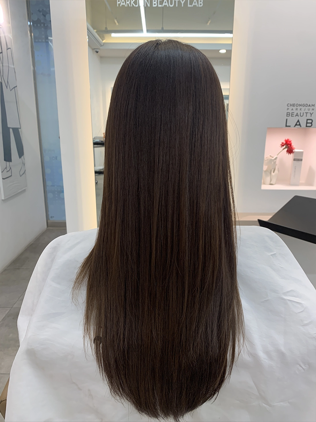 Keratin smoothing treatment