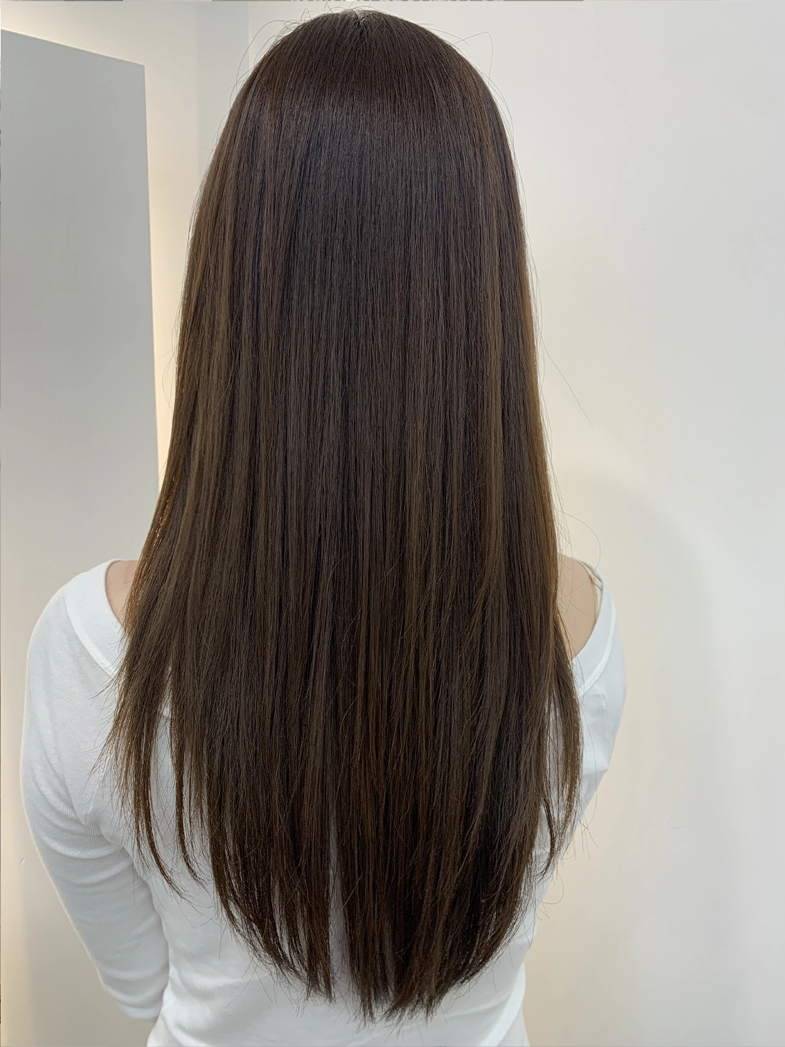 Keratin smoothing treatment Before