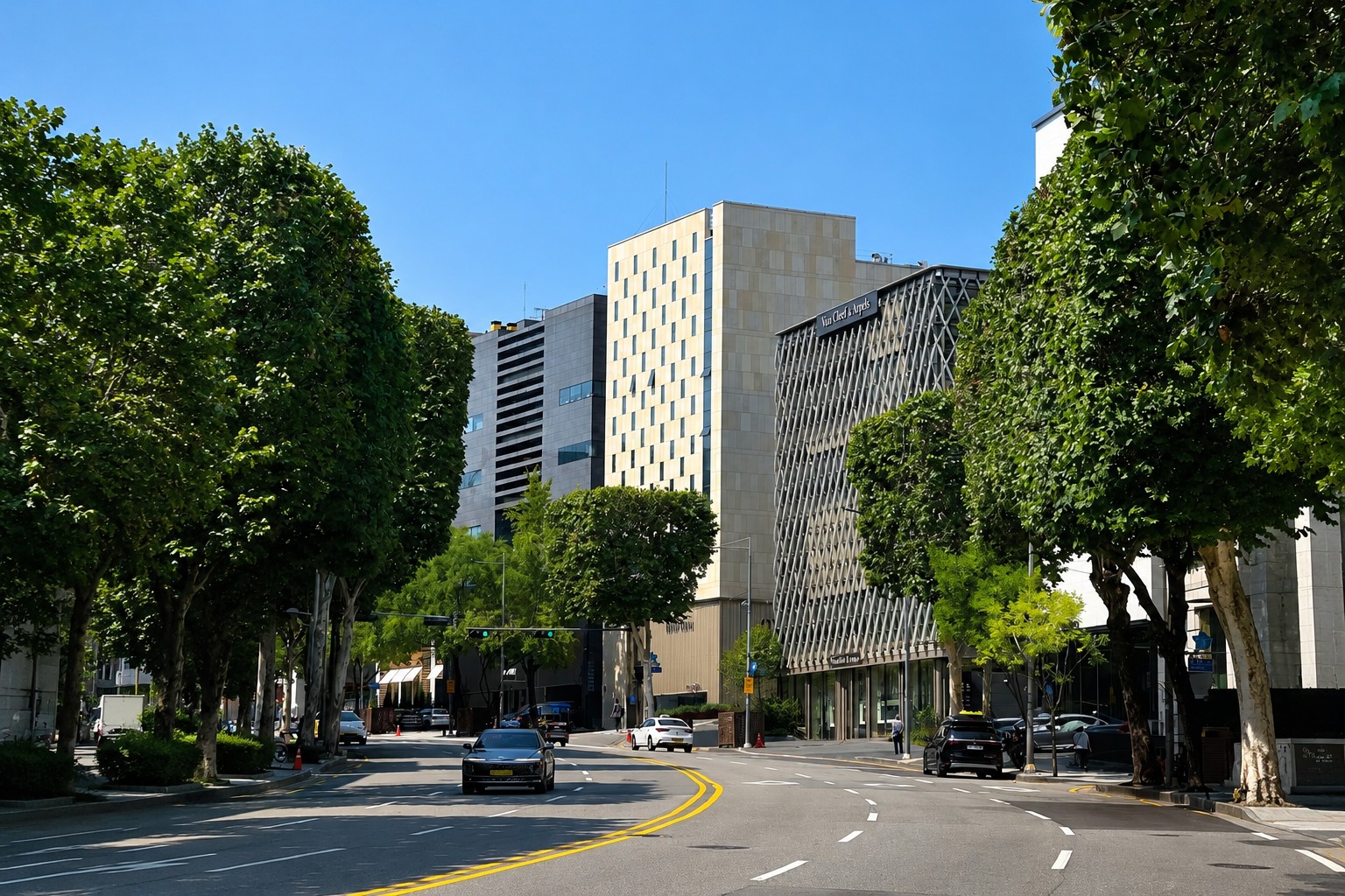 Cheongdam neighborhood near Parkjun Beautylab and COEX